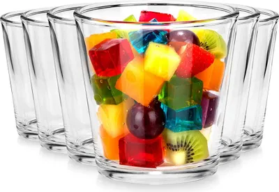 Produktbild von Vilde | Dessertschalen - 6 Stück - 180 ml - Aus Glas - Spülmaschinenfest - Ideal für Partys