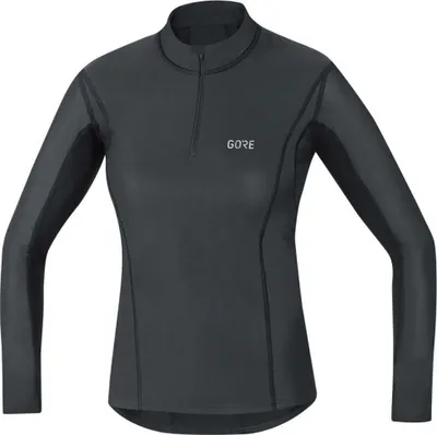 Zdjęcie produktu dla Koszulka kolarska z długim rękawem GORE - GWS BL THERMO - Black L