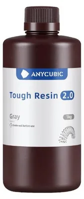Zdjęcie produktu dla Anycubic AnyCubic Tough Resin 2.0 (Grey)