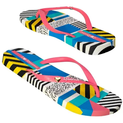 Produktbild von Ipanema Damen Flip Flops Sommer Badelatschen Pantoletten Slides Mehrfarbig Gr.35/36