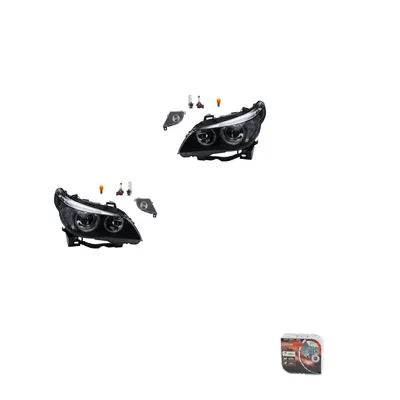 Obrázok produktu pre Johns, sada svetlometov + Osram Night Breaker Laser vhodné pre BMW radu 5 E60 E61 05-07 63127160193 63116933175 63127165567 6933175 7160193 7165567 631