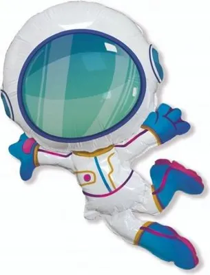 Zdjęcie produktu dla Balon foliowy Astronauta, Kosmos 60 cm