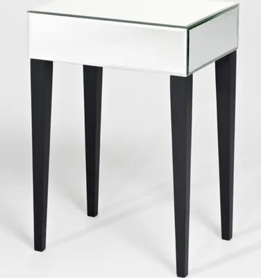 Image de Casa Padrino Table d'appoint de luxe en verre miroir 41 x 30 x H. 60 cm - Meubles d'hôtel