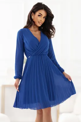 Produktbild von Numoco Minikleid für Frauen Isabelle königsblau XS