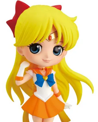 Imagen del producto de Sailor Moon - Figura Sailor Vénus Q Posket Version D (Reprod.) - Banpresto