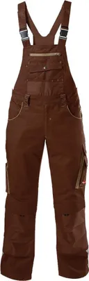 Produktbild von Fortis Latzhose Herren PERFORMANCE 24 Gr. 50 braun/beige