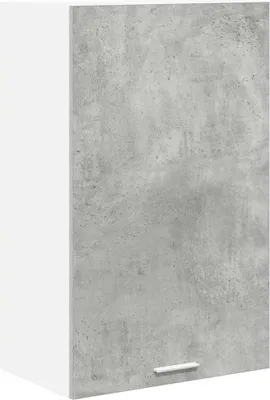 Immagine prodotto di vidaXL Armadio a muro in cemento grigio e bianco 50 x 31 x 80 cm materiale a base di legno