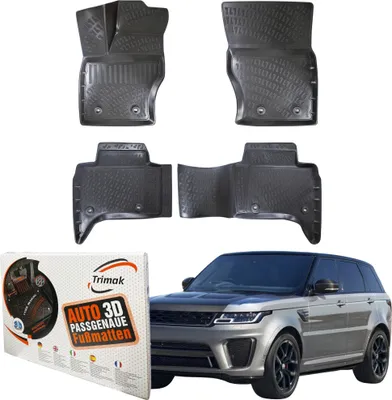 Produktbild von Trimak Autofußmatten kompatibel mit Range Rover SPORT 2. Gen. (L494) 2013-2021 Auto Allwetter Gummimatten