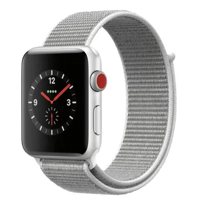 Obrázok produktu pre BStrap Nylon remienok na Apple Watch 42/44/45mm, Silver