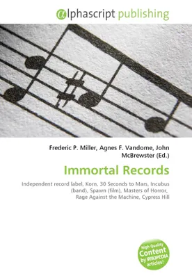 Produktbild von Immortal Records