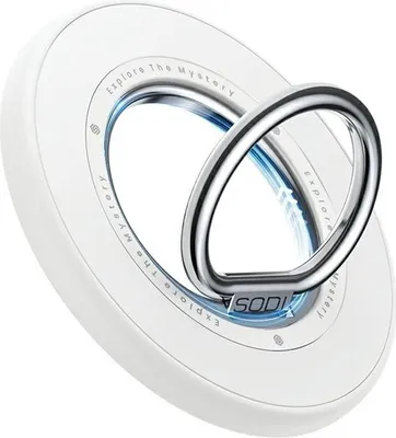 Produktbild von Sodi Doppelseitiger magnetischer Ringständerbm-350 Weiß/Weiß Magsafe