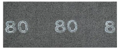 Immagine prodotto di Reti abrasive, grana K=80, dimensioni 93 x 230 mm