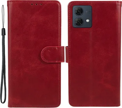 Produktbild von Motorola Moto G84 Hülle - Coverup Klapphülle - Rot
