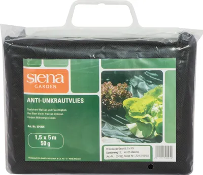 Produktbild von SIENA GARDEN Anti-Unkrautvlies 50 g, 1,5 x 5 m