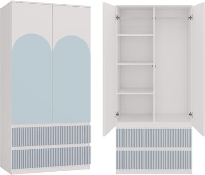 Schrank Malwa SS-90 Arteso Blau