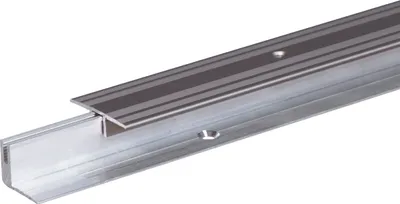 Image de Alberts 487072 Profilé de transition Pro, aluminium, anodisé couleur argent, 2700 x 34 mm