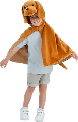 Productafbeelding van Smiffys - "Deluxe" Cape - Kinderkostuum (4-7 jaar) (Bruin)