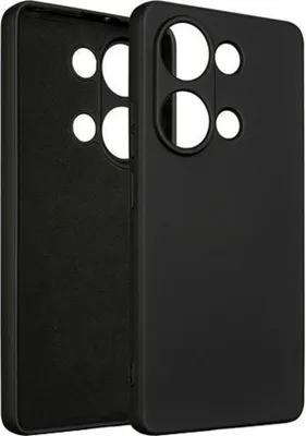 Produktbild von Beline Silikonhülle für Poco X6 schwarz/schwarze Schutzhülle
