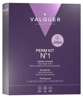 Image de Kit de permanente Valquer Laboratorios, Perm kit N° 1 Technical Normal, 2 x 100 ml + 15 ml