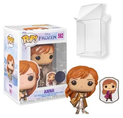 Produktbild von Funko Pop! Disney: Frozen - Anna with Pin #582 Special Edition