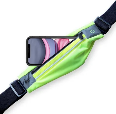 Produktbild von ART Sportgürtel mit Tasche beleuchtet APS-01G grün