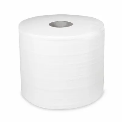 Produktbild von 2x Industrie-Putztuchrolle geprägt Tissue 2-lagig Ø 24 x 38cm x 304m weiß