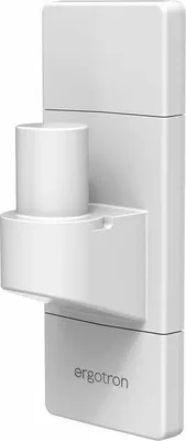 Produktbild von Ergotron 98-730-290, Basis, Weiß, Aluminium, Stahl, 10 kg, Wand, 600 g