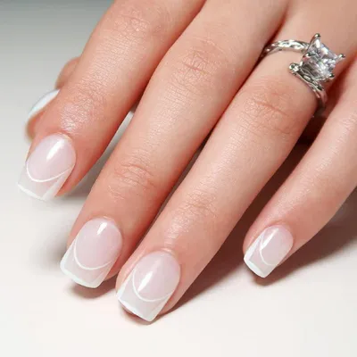 Image de Ongles factices, 24 pièces, couverture complète, ongles auto-adhésifs pour femmes et filles, idéal pour un cadeau, en ABS