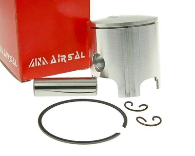Zdjęcie produktu dla Zestaw tłoków Airsal Sport 72.4cc 48mm do Derbi Senda GPR, Gilera GSM SMT RCR Zulu EBE, EBS