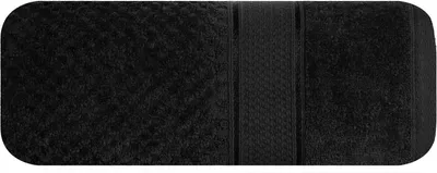 Zdjęcie produktu dla Eurofirany 386743, 70 x 140 cm, Bawełna, Wiskoza, Czarny, 1 szt.