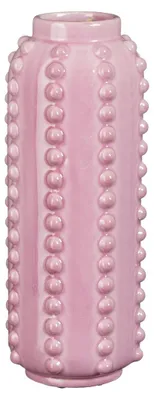 Produktbild von Mica Decorations Boaz Vase - H30 x Ø11 cm - Keramik - Rosa