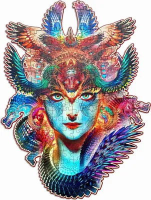 Image de Puzzle en bois Dragon Dharma L