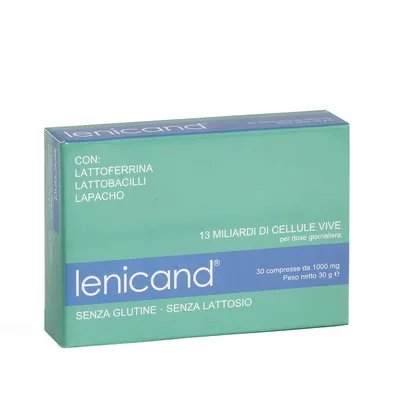 Image de LENICAND avec lactoferrine -  30 comprimés de 1300 mg