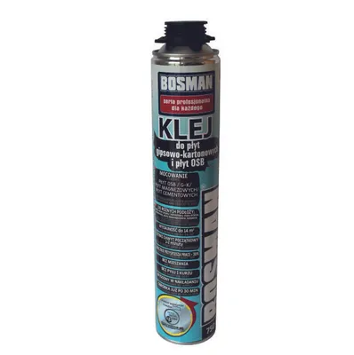 Zdjęcie produktu dla Bosman Klej do płyt OSB i innych płyt w tym płyt k-g 750 ml