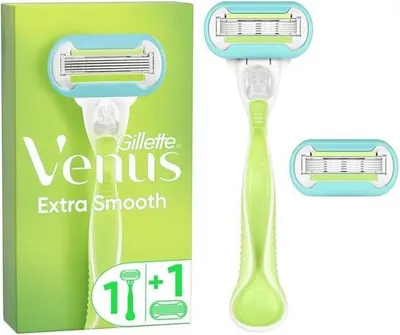 Produktbild von Gillette Venus - Extra Smooth Rasierer - 5 Klingen - 2 Klingen