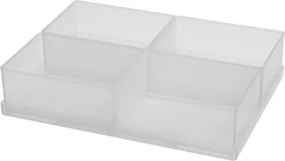 Zdjęcie produktu dla raaco Assortment case insert (L x W x H) 220 x 160 x 47 mm No. of compartments: 4 Content 1 pc(s)