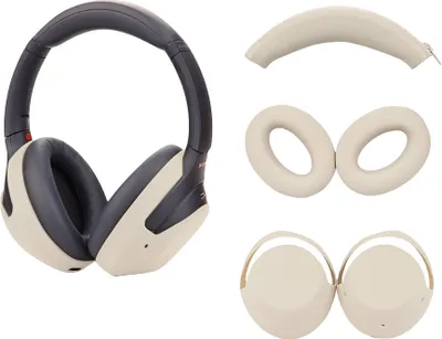 Obrázek produktu pro INF Čelenka a mušle na sluchátka pro SONY WH-1000XM3/4 Béžový