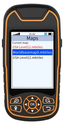 Zdjęcie produktu dla Przenośny instrument do pomiarów terenowych GPS GNSS z ekranem 3,2 cala, oferujący 4 tryby pracy, idealny do pomiarów terenowych, odpowiedni do biwakowania i wędrówek