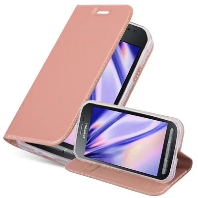 Image de Cadorabo Housse pour Samsung Galaxy XCover 3 Housse en rose Cover Etui Book Case Booklet