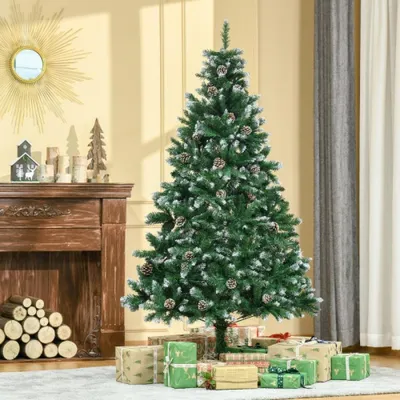 Productafbeelding van Kerstboom - Kunstkerstboom - Nepboom - Dennenboom - Winterboom - Extra Groot 180 cm