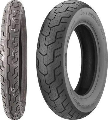 Produktbild von Paar Motorradreifen Dunlop 100/90-19 57H D401 H.d. + 160/80-15 74S D404