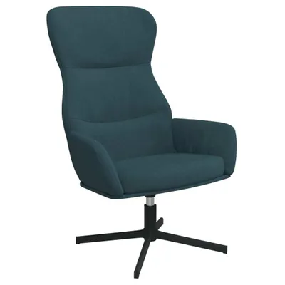 Immagine prodotto di vidaXL Poltrona relax in velluto blu