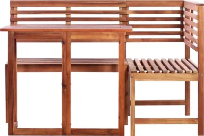 Produktbild von vidaXL 2-tlg. Bistro-Set Akazie Massivholz