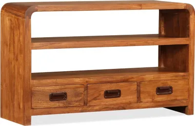 Produktbild von vidaXL TV-Schrank Massivholz Akazie 90x30x55 cm