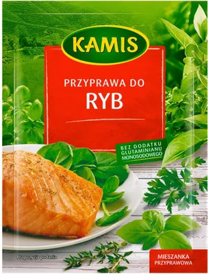 Zdjęcie produktu dla Kamis Przyprawa Do Ryb - Mieszanka Przypraw Aromatyczna do Dań Rybnych 20g