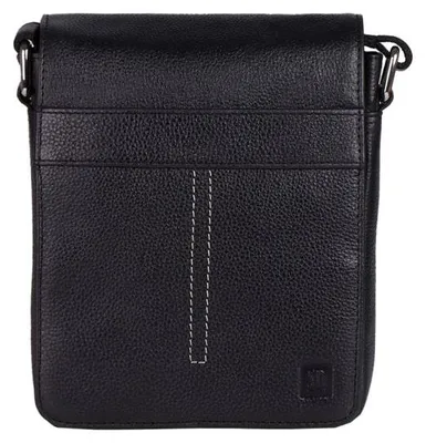 Produktbild von Schwarze Herrenhandtasche aus Leder LUZ
