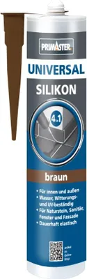 Produktbild von Primaster Universal Silikon 4 in1 braun 300 ml