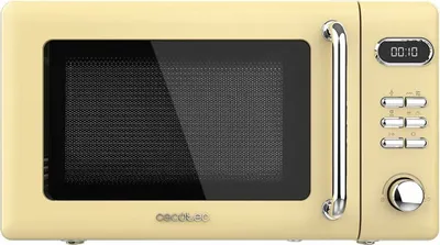 Produktbild von Cecotec 01713, Arbeitsplatte, Grill-Mikrowelle, 20 l, 700 W, Eingebautes Display, Tasten, Drehregler