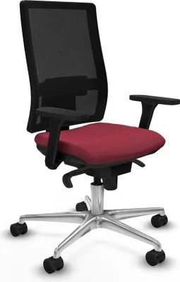 Produktbild von Bürostuhl Piqueras y Crespo 3D086N0 Granatrot