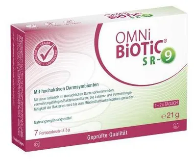 Produktbild von Omni Biotic Sr-9 Magen-Darm-Mittel als Pulver zum Einnehmen, 7x3 g Beutel